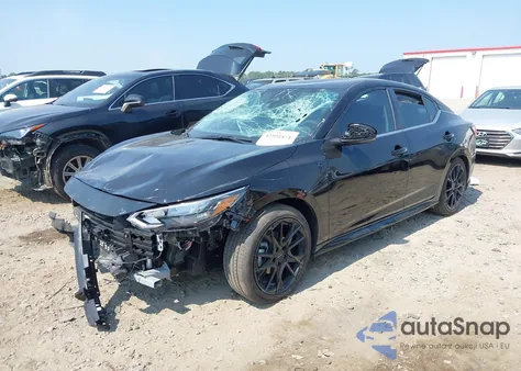 2025 Nissan Sentra Sr from USA, damaged, VIN 3N1AB8DV6SY325783